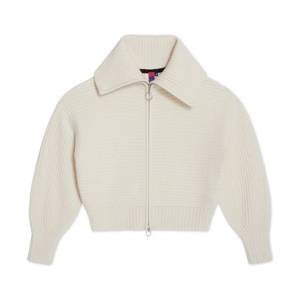 NONAME CHUNKY ZIP-UP CARDIGAN